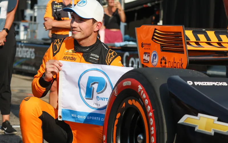 McLaren on the front row at Mid-Ohio: "this is what you want when you have a teammate