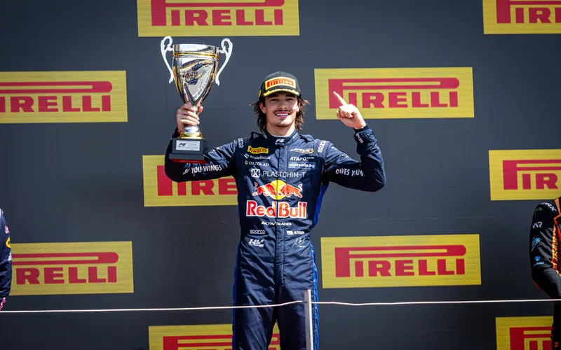 “I was quite happy where I was” - How Tsolov bettered his tally in F2's Silverstone sprint