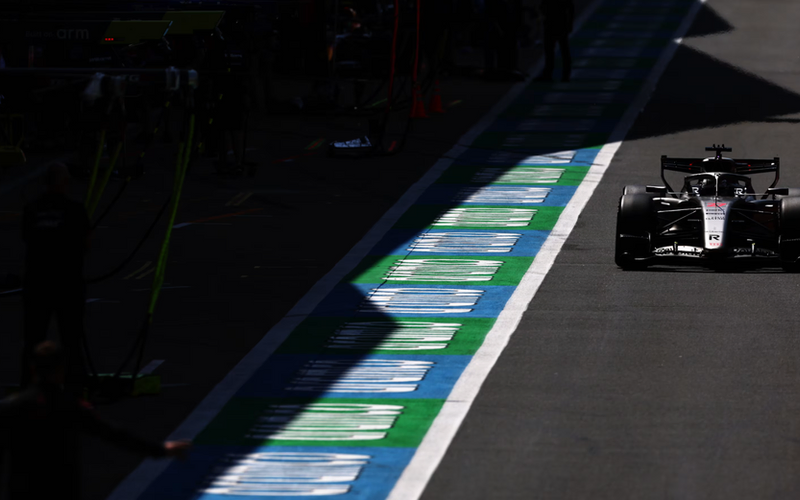 Hülkenberg penalised after Silverstone Sprint for "leaving the track" and "gaining a lasting advantage