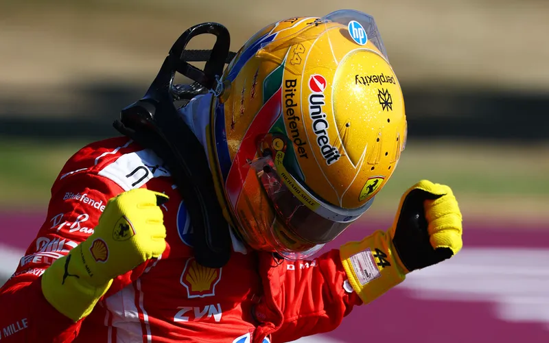 Lewis Hamilton takes sprint pole at the British Grand Prix