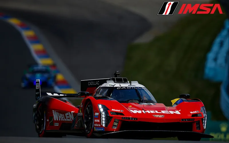 No.31 Cadillac leads after 3 hours in Watkins Glen