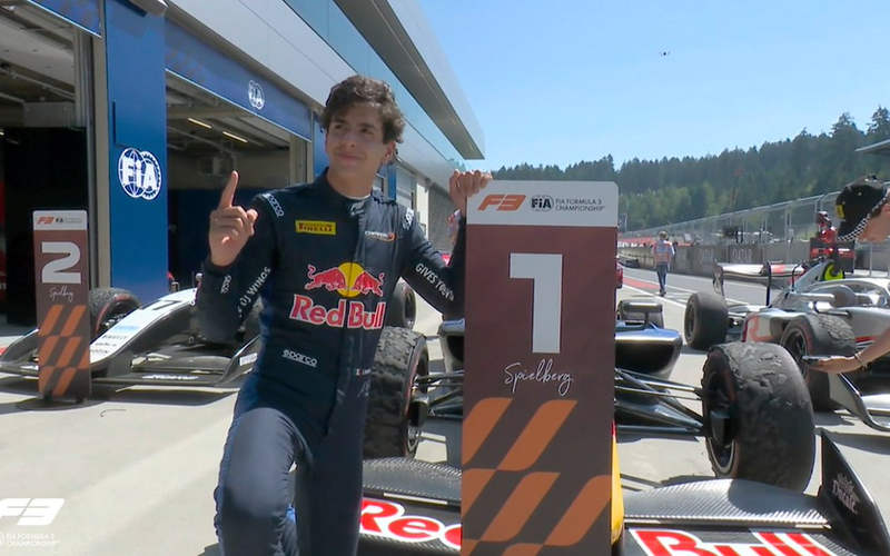 Formula 3: Ernesto Rivera secures maiden win at Red Bull Ring in Sprint Race victory