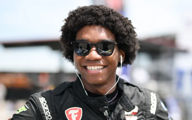 Myles Rowe exclusive: Chasing an Indy 500 dream & making Indy NXT history