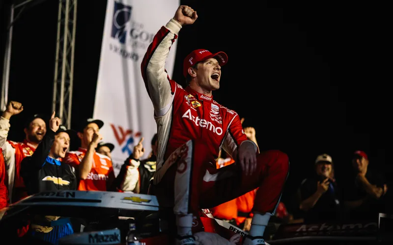 Wounded Newgarden “missing link” no more in Gateway win