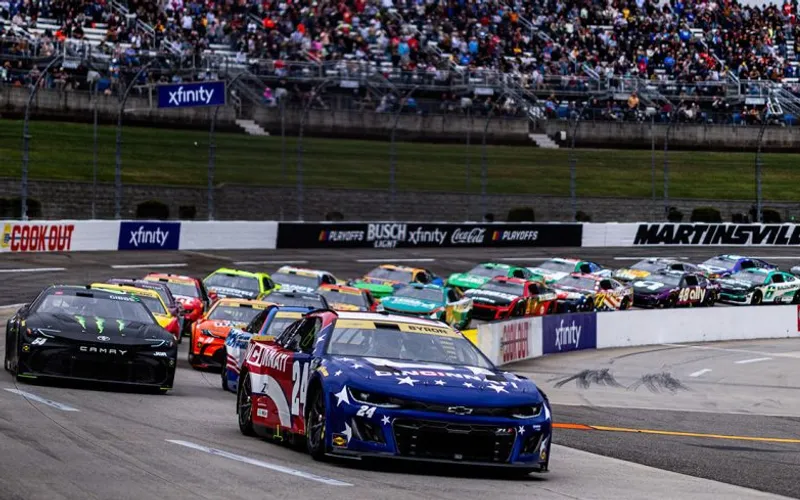 Cup Series: Byron dominates with clutch victory in Martinsville