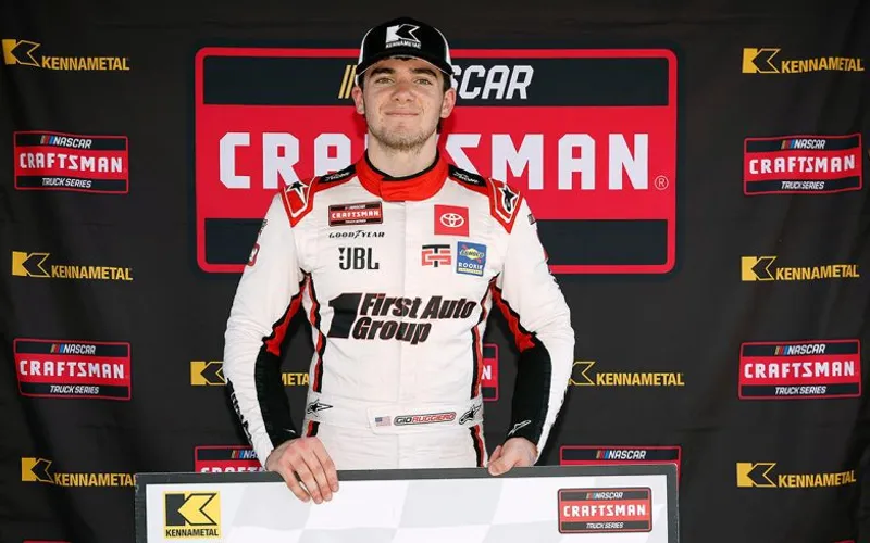 Truck Series: Gio Ruggiero scores career first win at Talladega in overtime