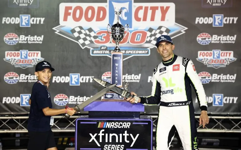 Xfinity Series: Aric Almirola comes out on top at Bristol